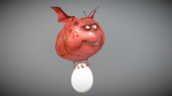 Bug creature 3D 3D Model