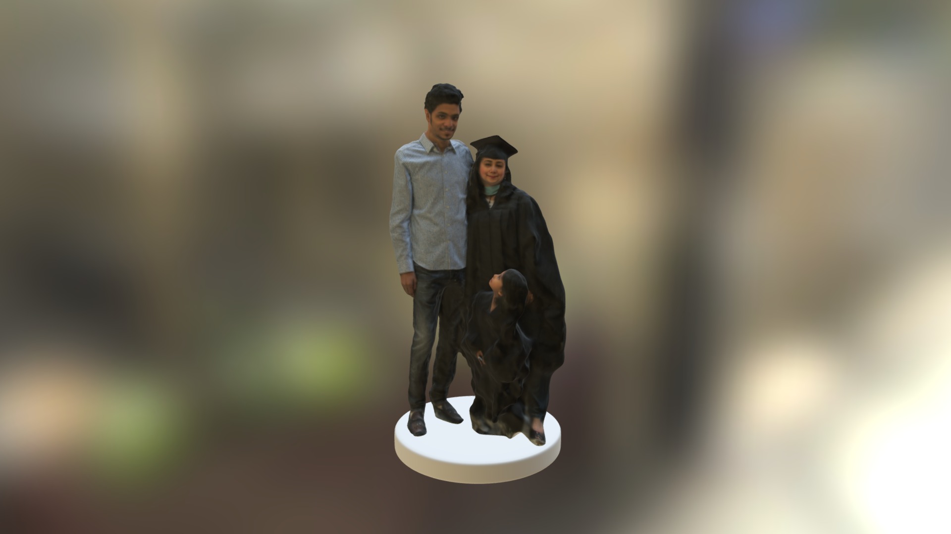 Family Grad - 3D model by PocketMe [5509599] - Sketchfab