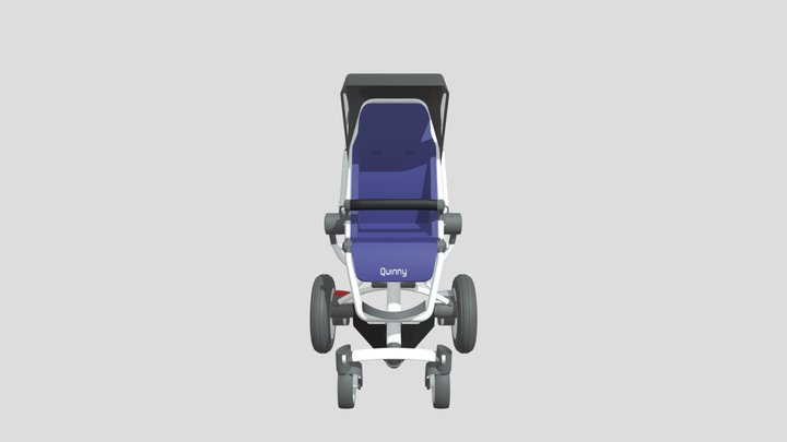 Baby car 3D Model