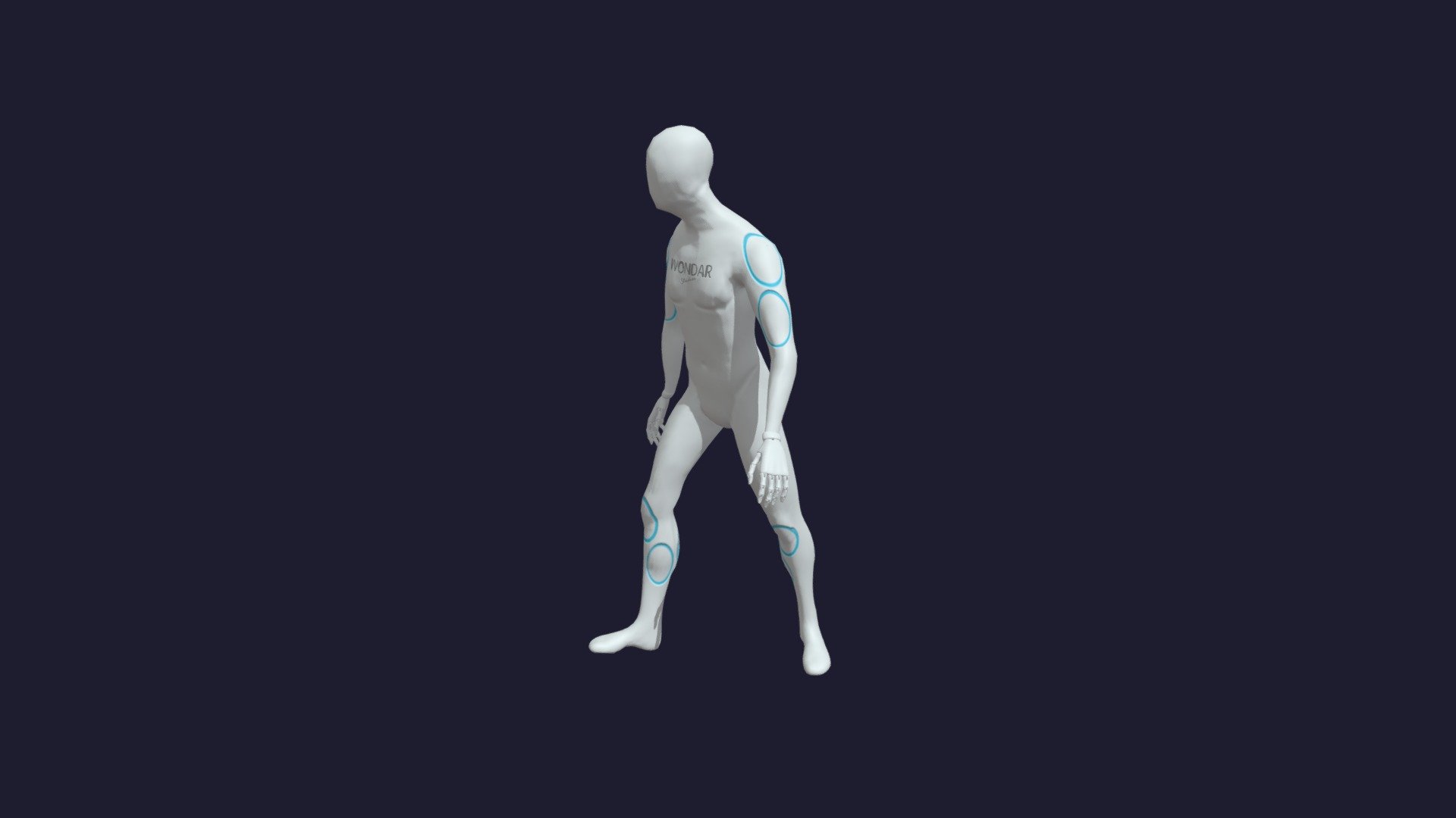 Walk - turn right — Sketchfab embed 3D viewer