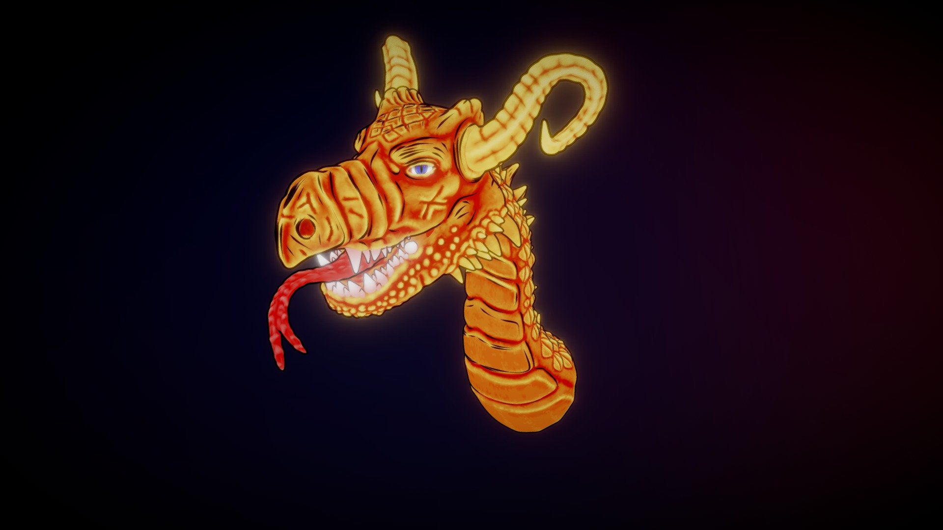 Dragonhead Sculpt
