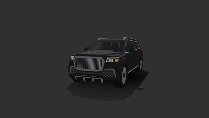 Maybach gsl 600 3D Model