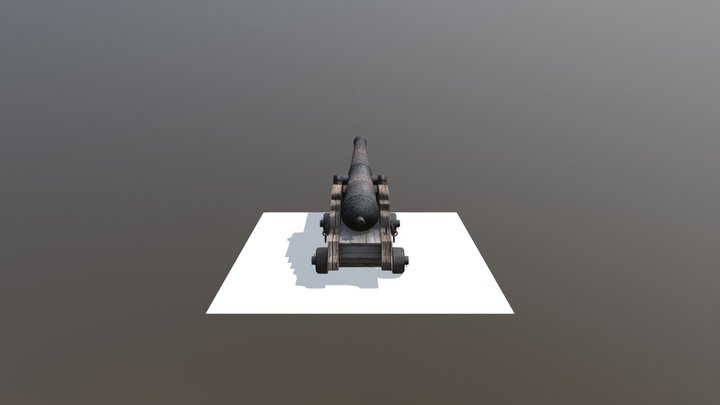 Cannon 3D Model