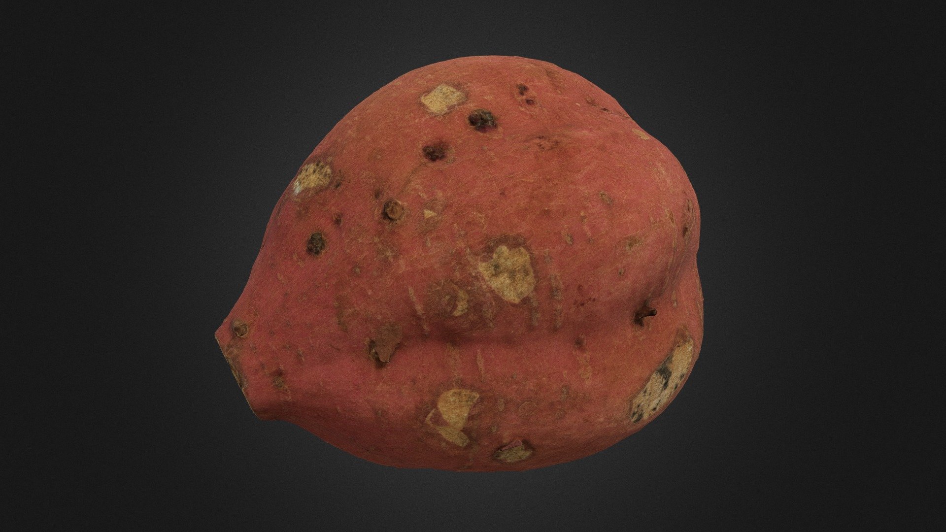 Sweet Potato3 (安納芋) — Sketchfab embed 3D viewer