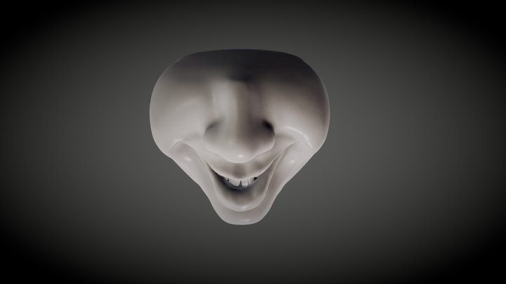 SculptJanuary 18 - Day 1: Mouth & Nose 3D Model