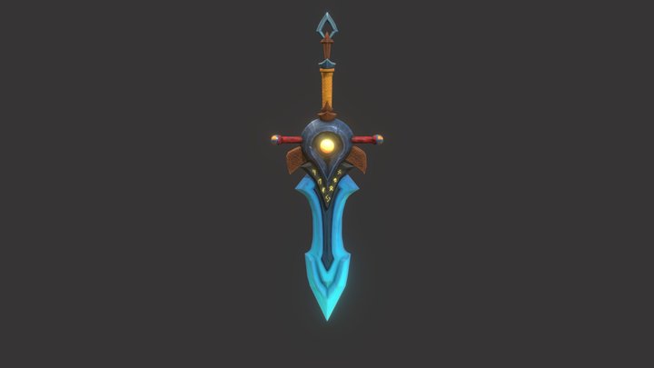 SwordLowpoly 3D Model