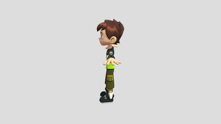 BEN 10 REBOOT 3D Model