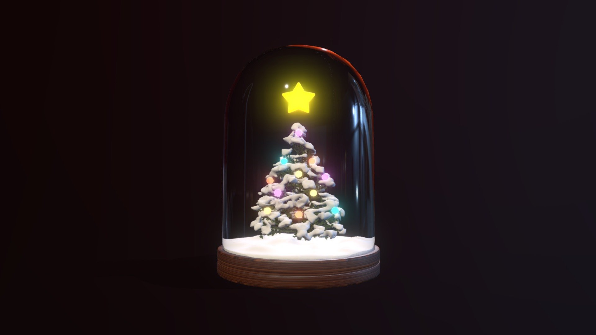 Christmas In A Jar - 3d Model By Bob.ho [550f67c] - Sketchfab