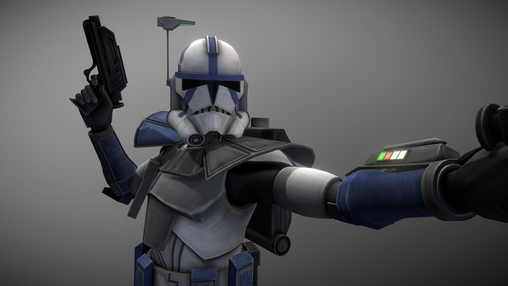 Clone Wars What-ifs: ARC Trooper Denal 3D Model