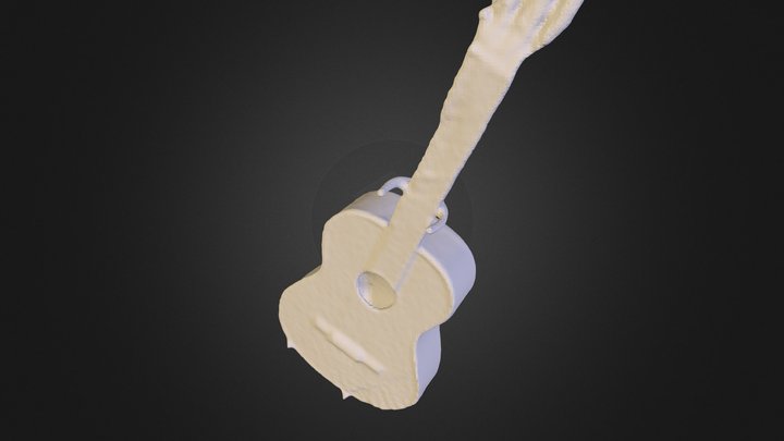 guitarra 3D Model