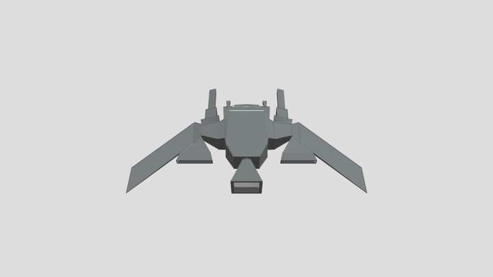 spaceship 3D Model