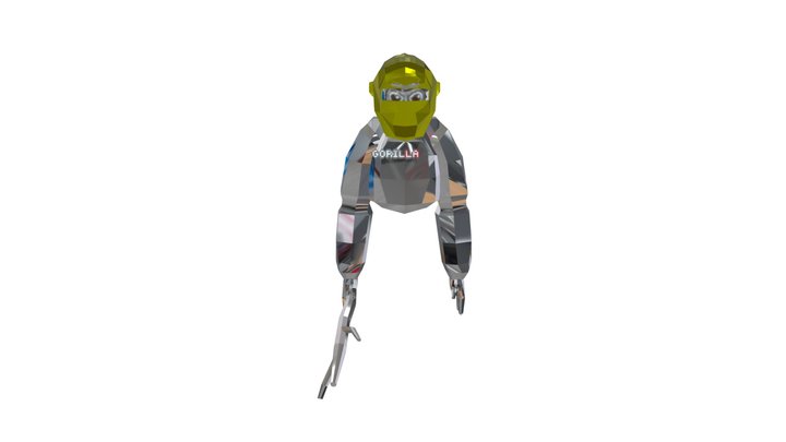 Gorilla_tag_moderator stick 3D Model