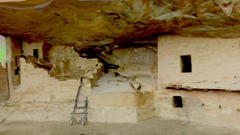 Balcony House Mesa Verde Download Free 3D Model By John Toeppen   1024x576 