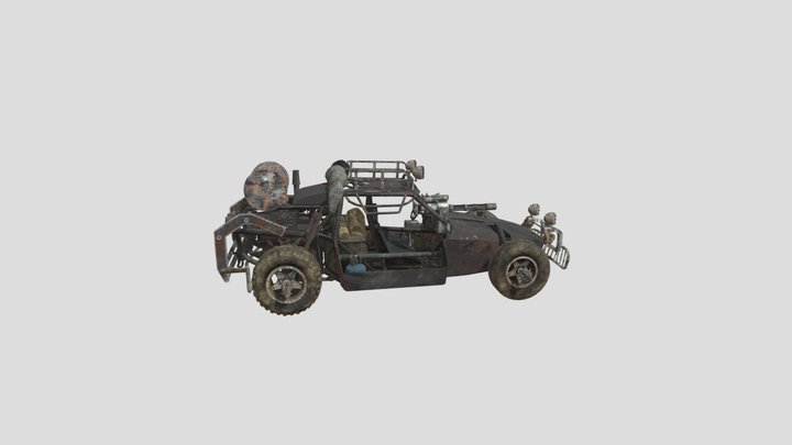 Vehicle Doomsday-Buggy_2+motion 3D Model