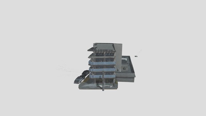 Apartment Building - Corner View – Modèle 3D gratuit STL
