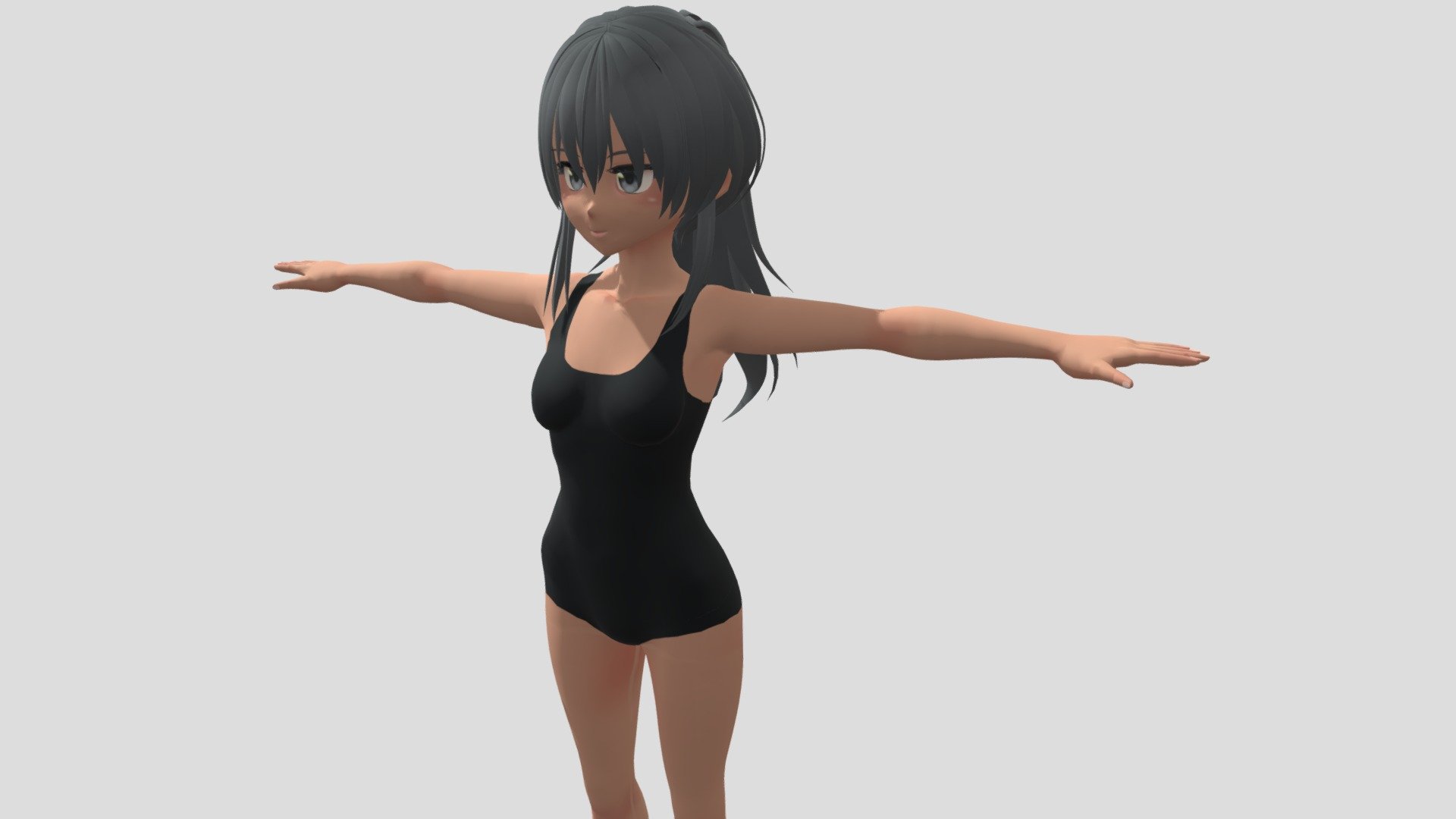 【anime Character Alex94i60】yue Buy Royalty Free 3d Model By 3d