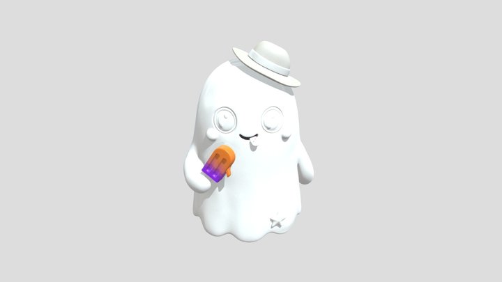Summerween Kawaii Ghost Figurine STL | Cute… – Modello 3D gratuito STL