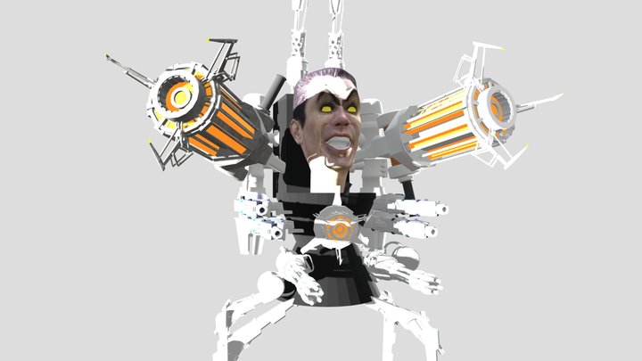 Gman skibidi toilet 3D Model