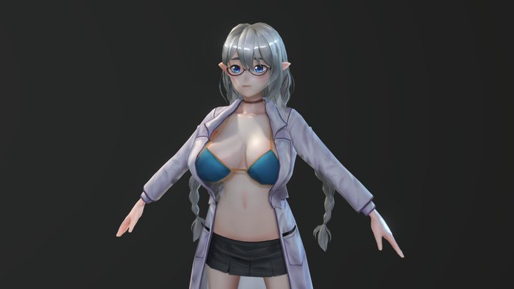 Elf Doctor 3D Model