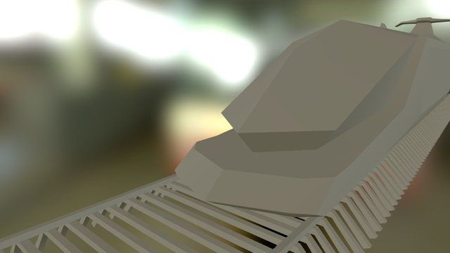 デンライナー (Untextured) 3D Model