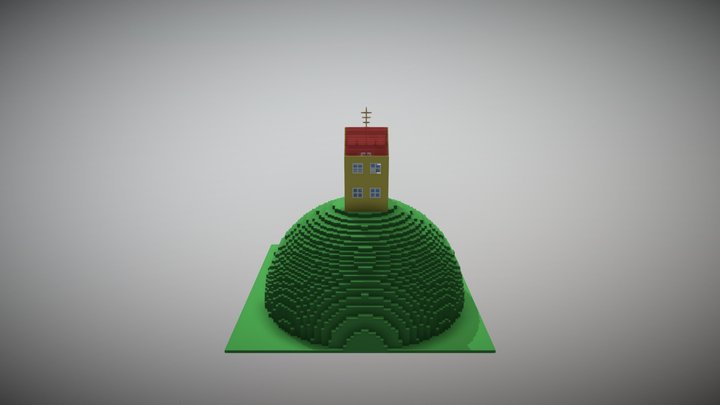maison peppa 3D Model