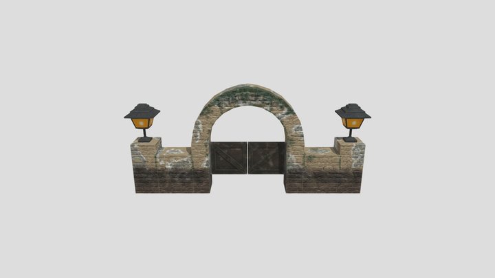 Gate 1 3D Model