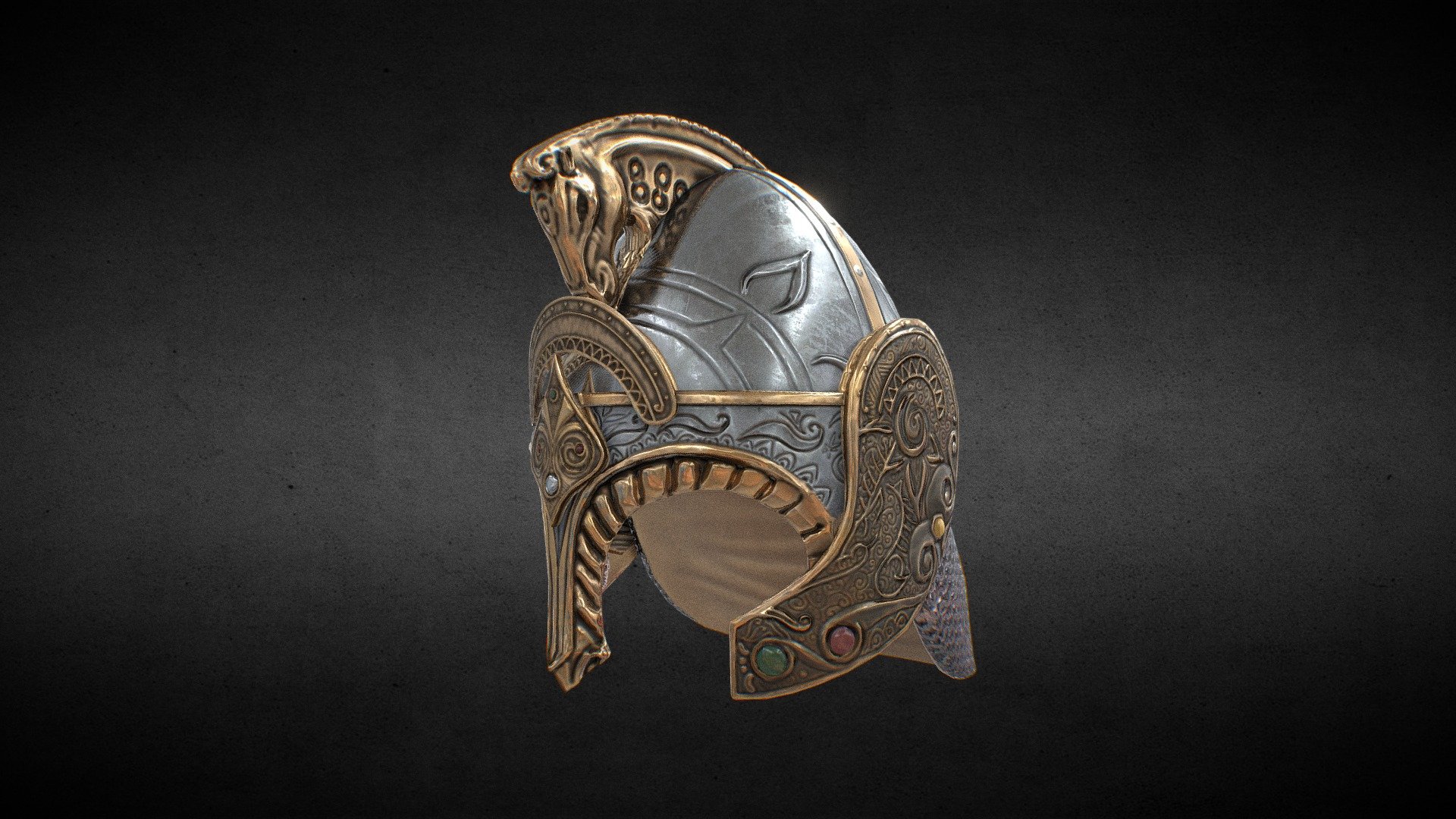 helmet_LP_2 - 3D model by shefaur.rahman [5516745] - Sketchfab