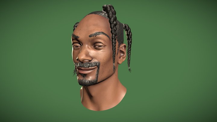 Snoop Dogg sculpt 3D Model
