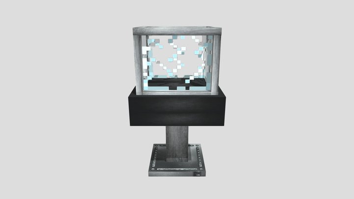 Scp bulletproof locker 3D Model