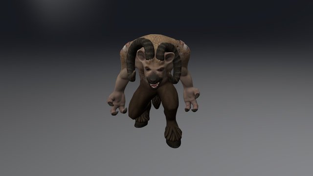 Gahyena- Model 3D Model