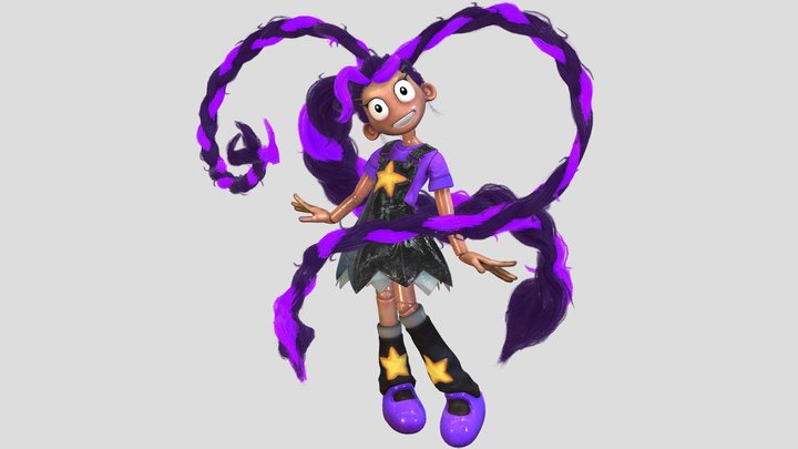 Poppy Playtime Chapter 5 | Lily Lovebraids 3D Model