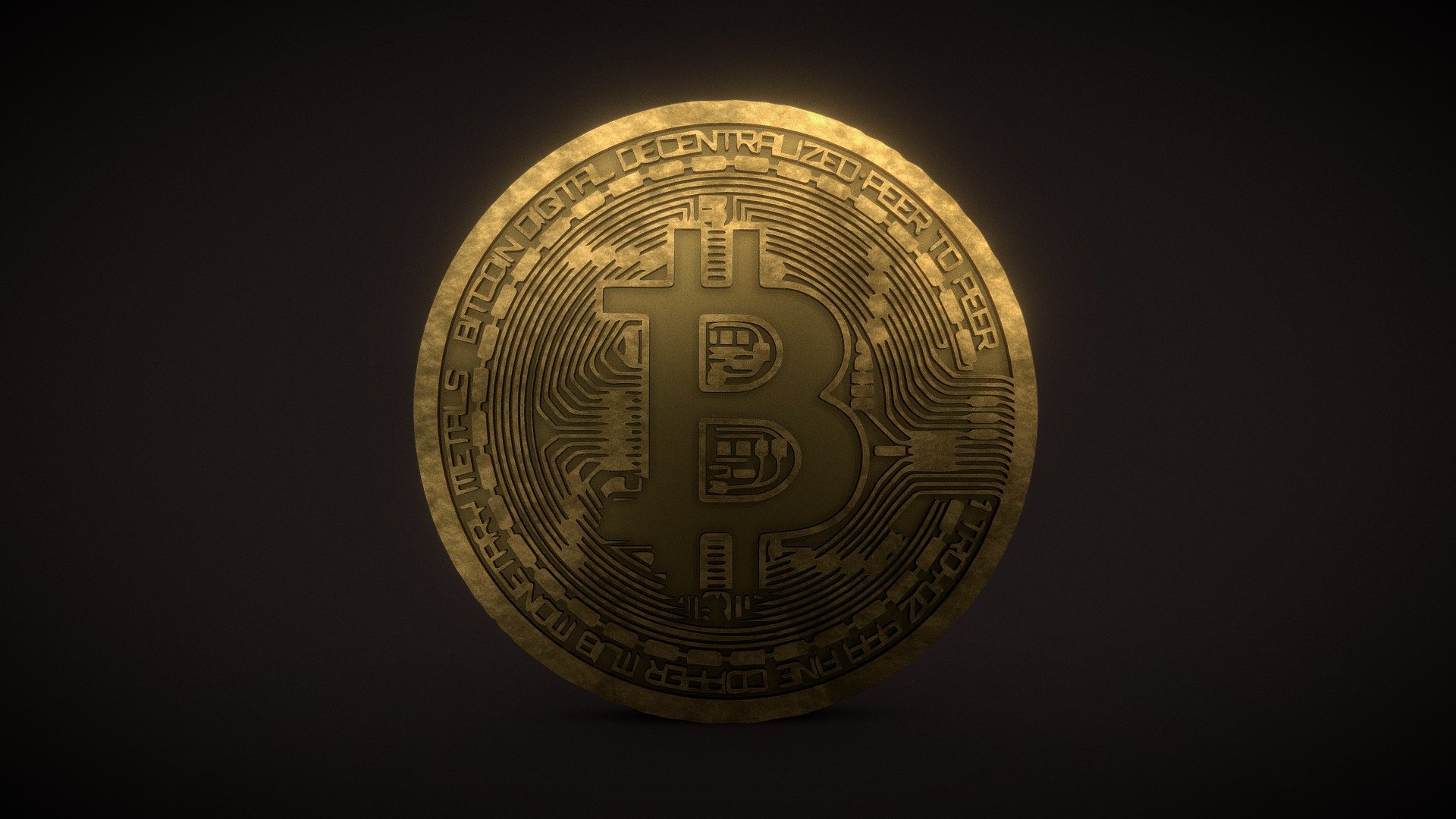 bitcoin 3d model free