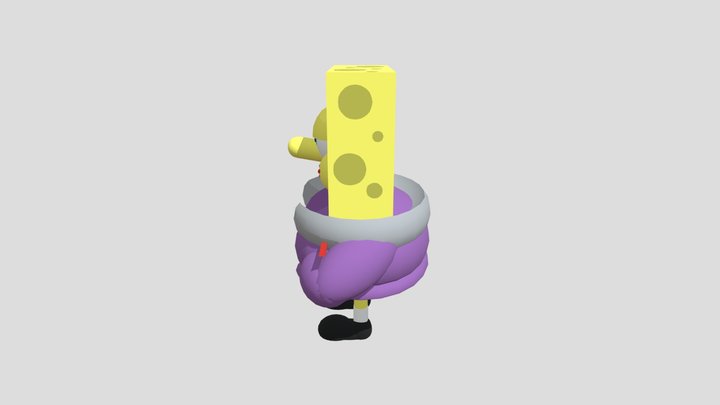 Spongebob (from sans multiversal battles) 3D Model