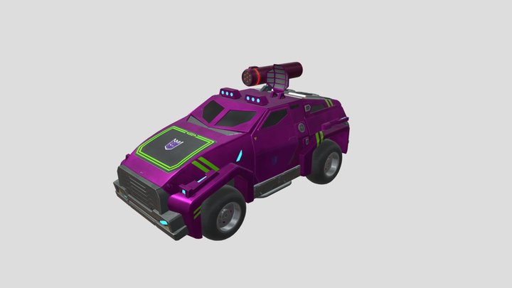 Cobra Soundwave car/SUV (Galactic Trials) – Kostenloses 3D-Modell STL