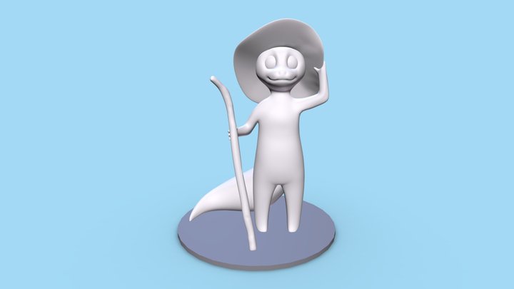 A Gecko's Tale [GAME] - Leopard Gecko 3D Print 3D Model