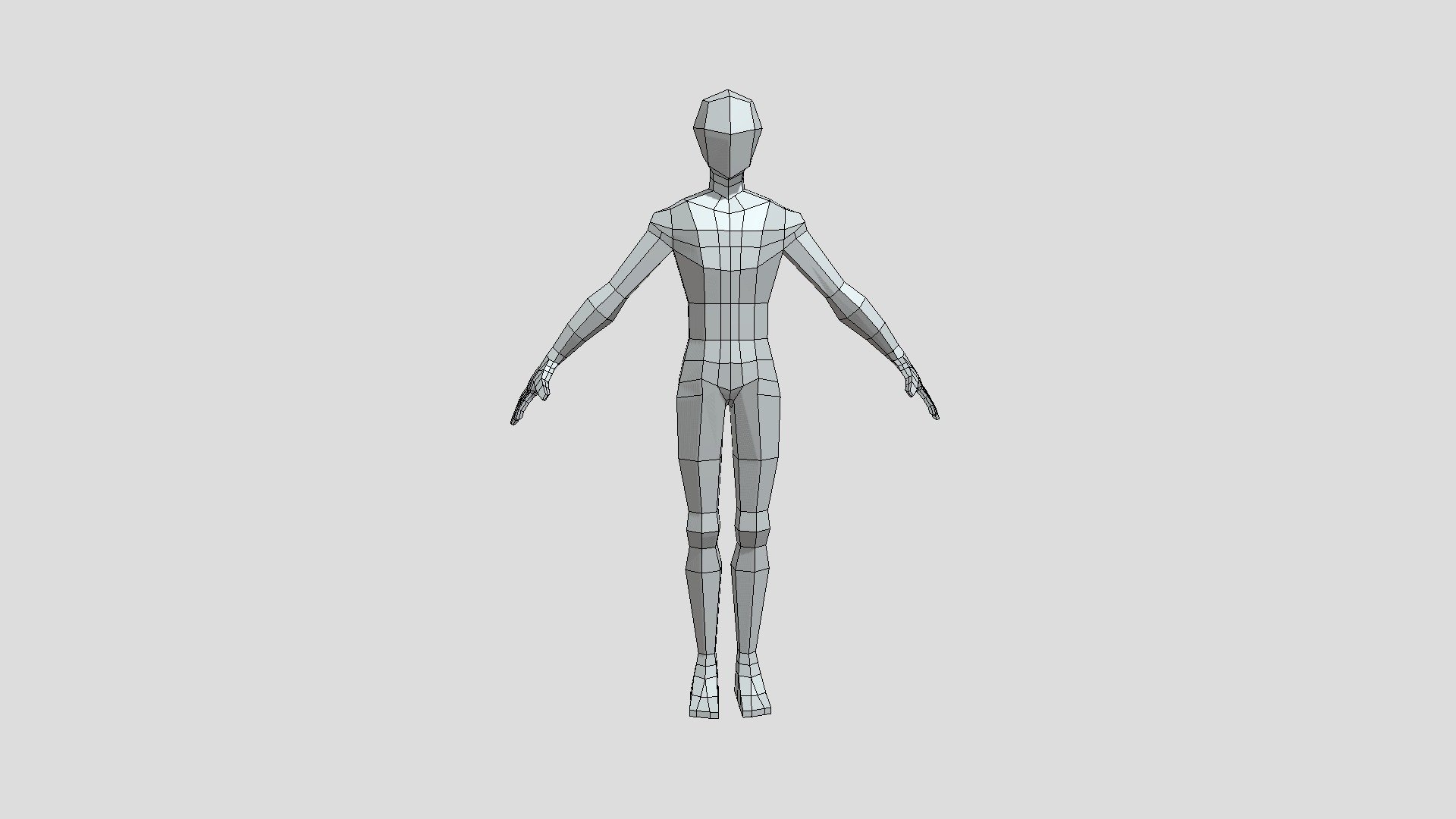 game charector base - 3D model by PolyArtist [551dc2f] - Sketchfab
