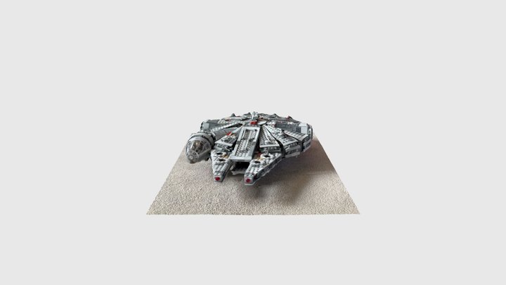 Millennium falcon Lego 3D Model