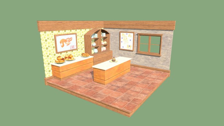 Bakery 3D Model