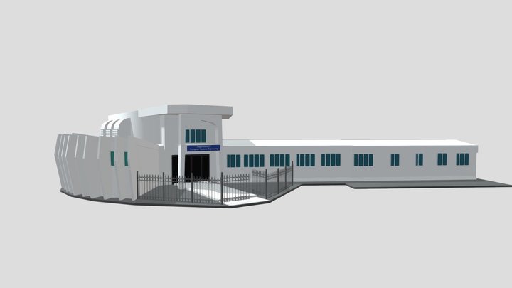 Computer System Department of Mehran university 3D Model