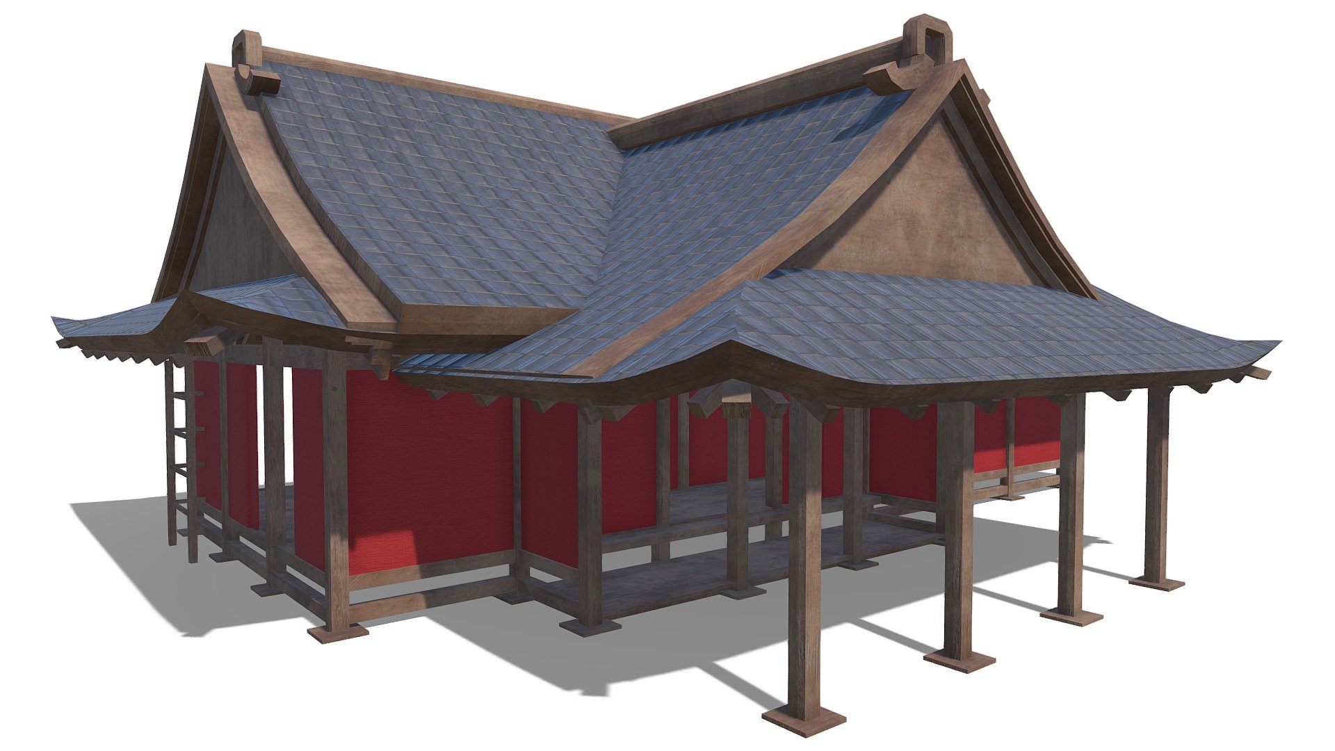 Modular Asian Building - Buy Royalty Free 3D model by Studio Lab ...