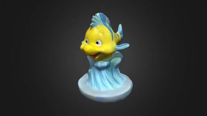 flounder 3D Model