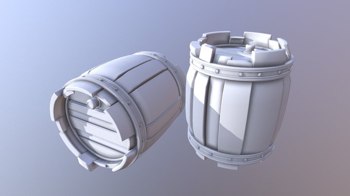Barrel ( WIP ) 3D Model