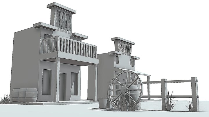 Wild west - Day 16 3D Model