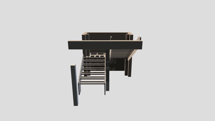 Лисичкин_лес_каркас 3D Model