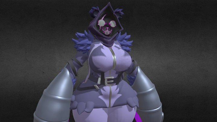 Raven_Team_leader_NSFW 3D Model