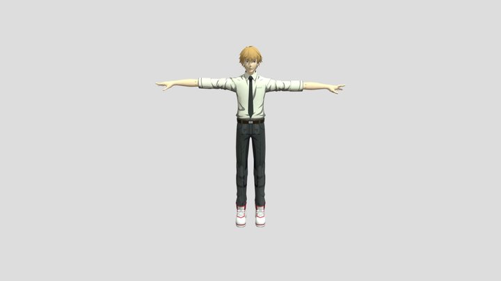 Denji (Chainsaw Man) 3D Model