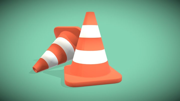 traffic cone 3D Model