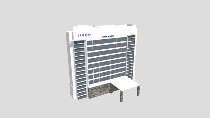 Hotel 400 3D Model