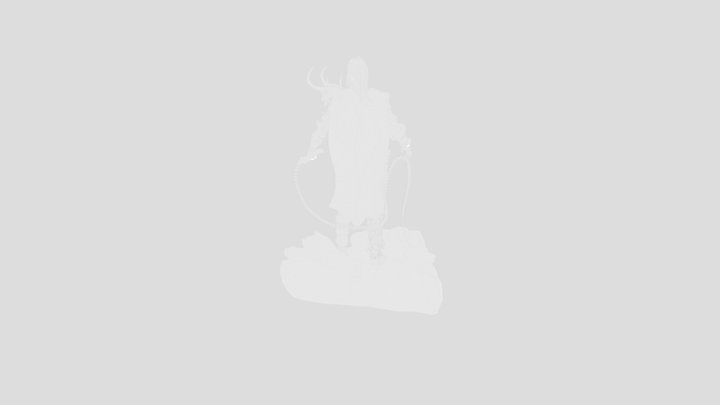 Game ready character Whip Woman 3D Model