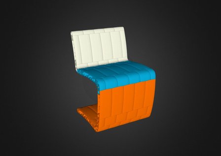 cantilever, M 3D Model